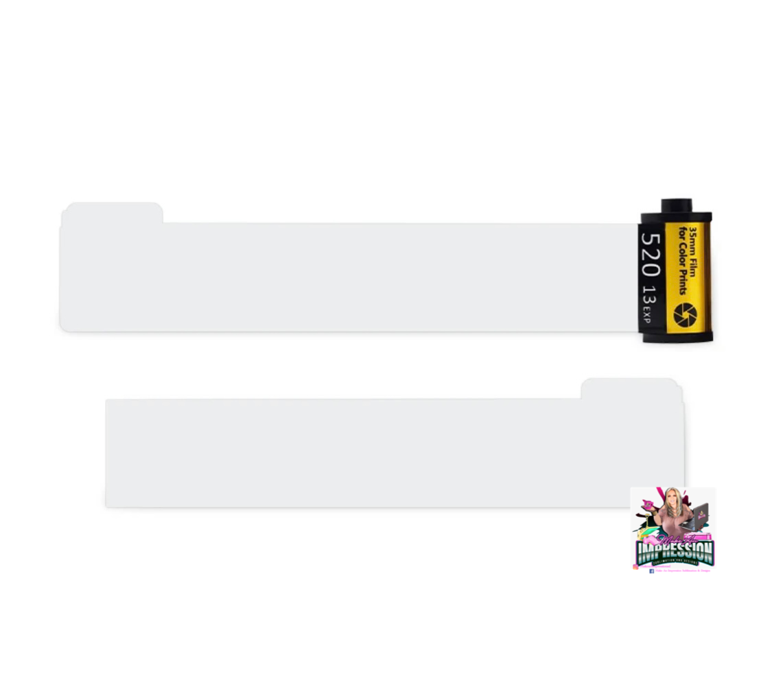 Sublimation Camera Roll Keychain