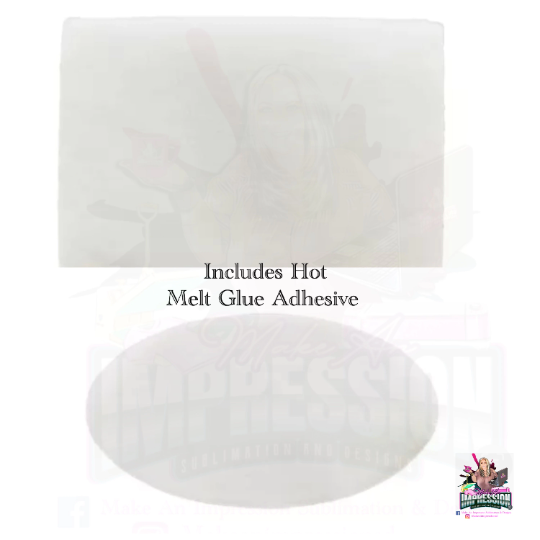 Sublimation or Vinyl Blank Hat Patch