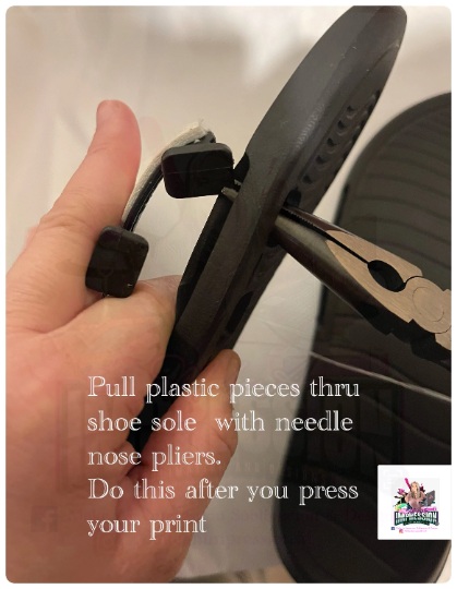 Sublimation Blank Slide Sandals White