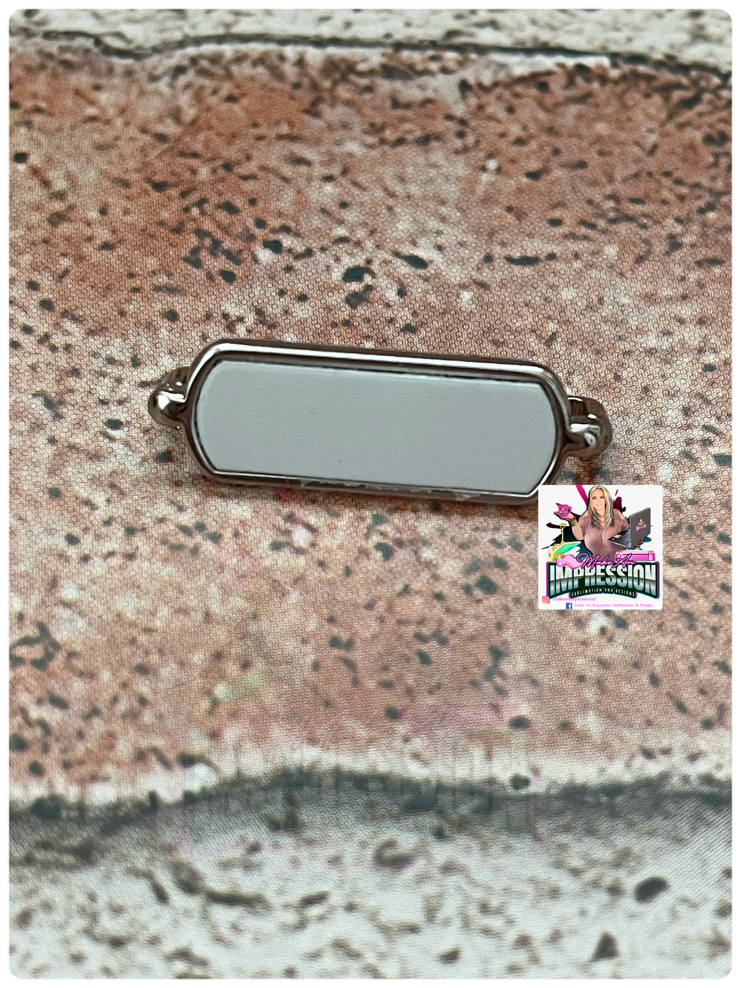 Sublimation Blank Watch Band Charm