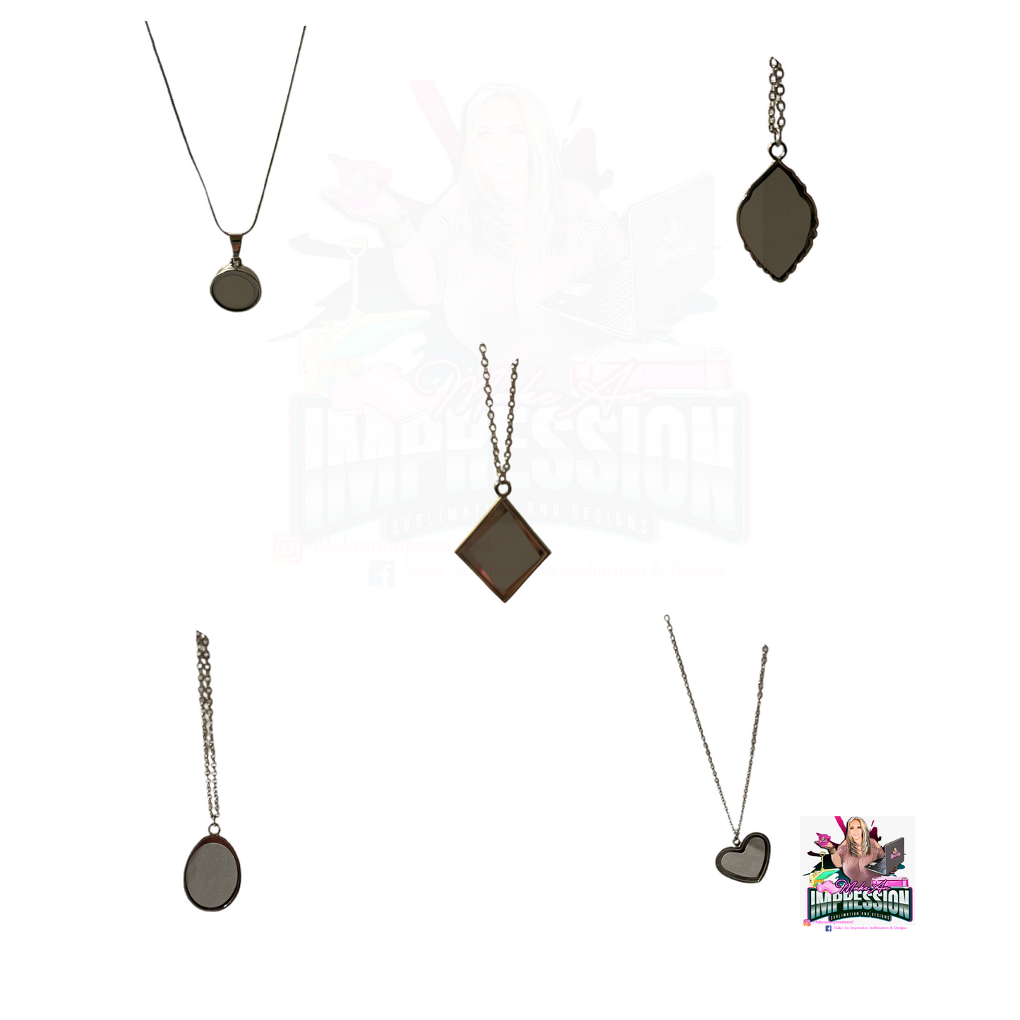 Sublimation Blank Necklace