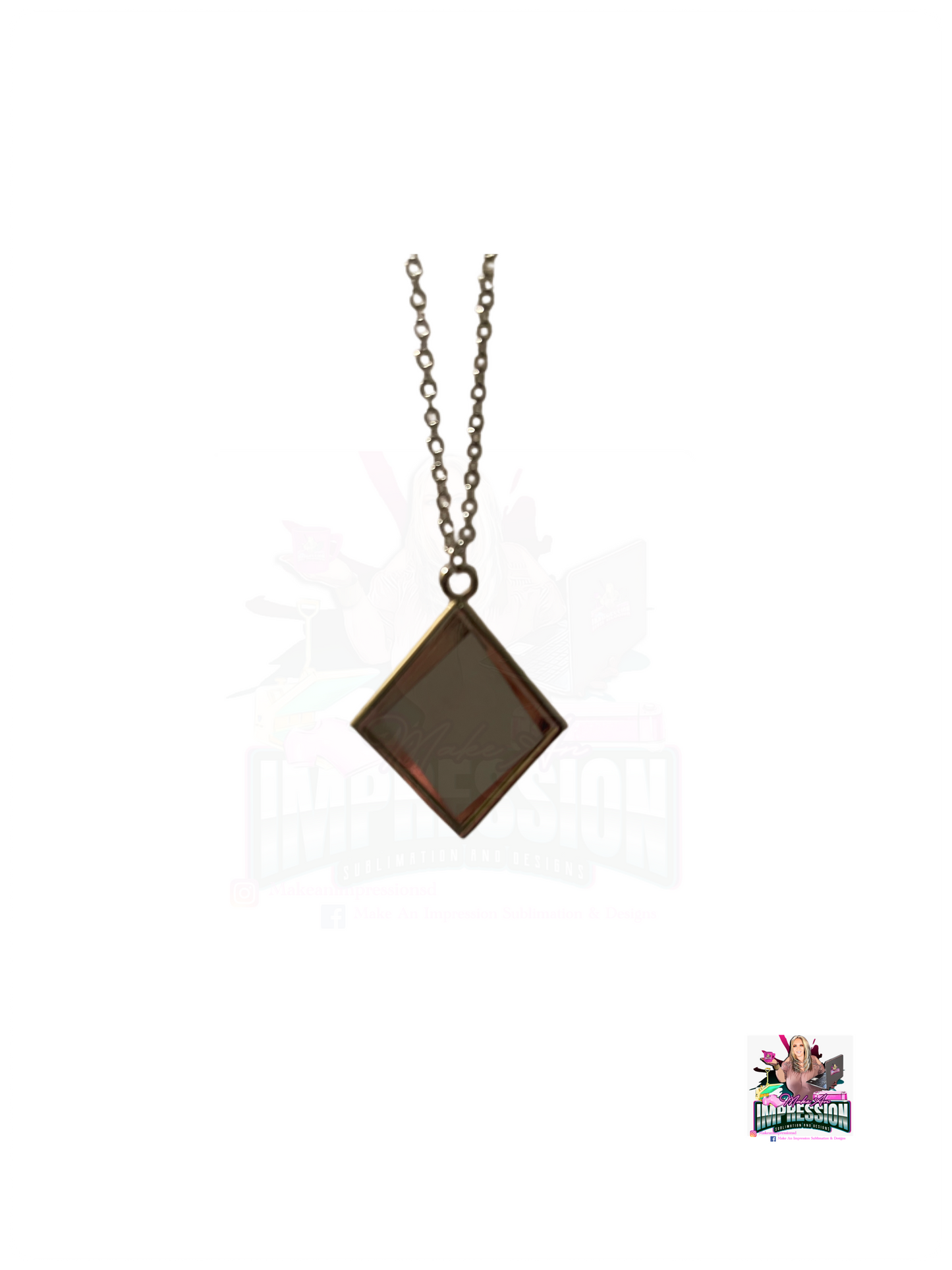 Sublimation Blank Necklace