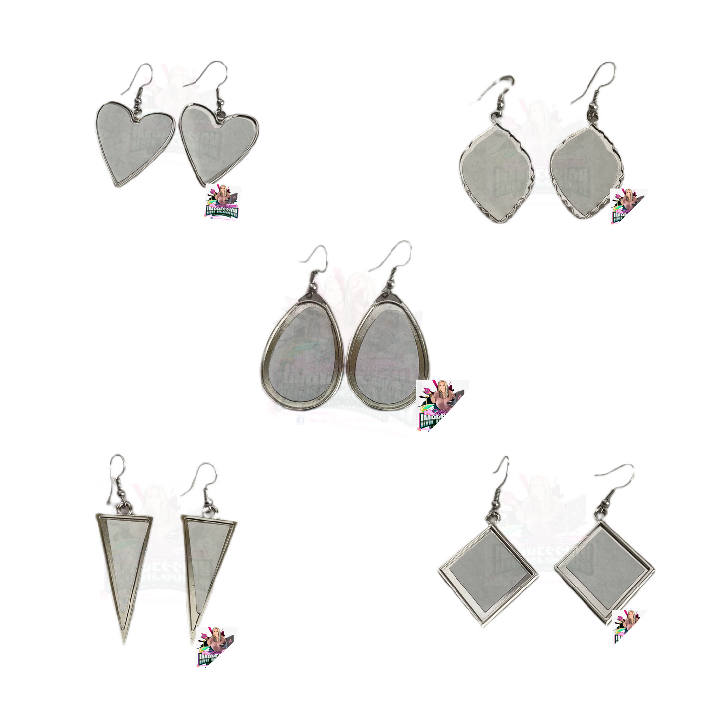 Sublimation Blank Earrings