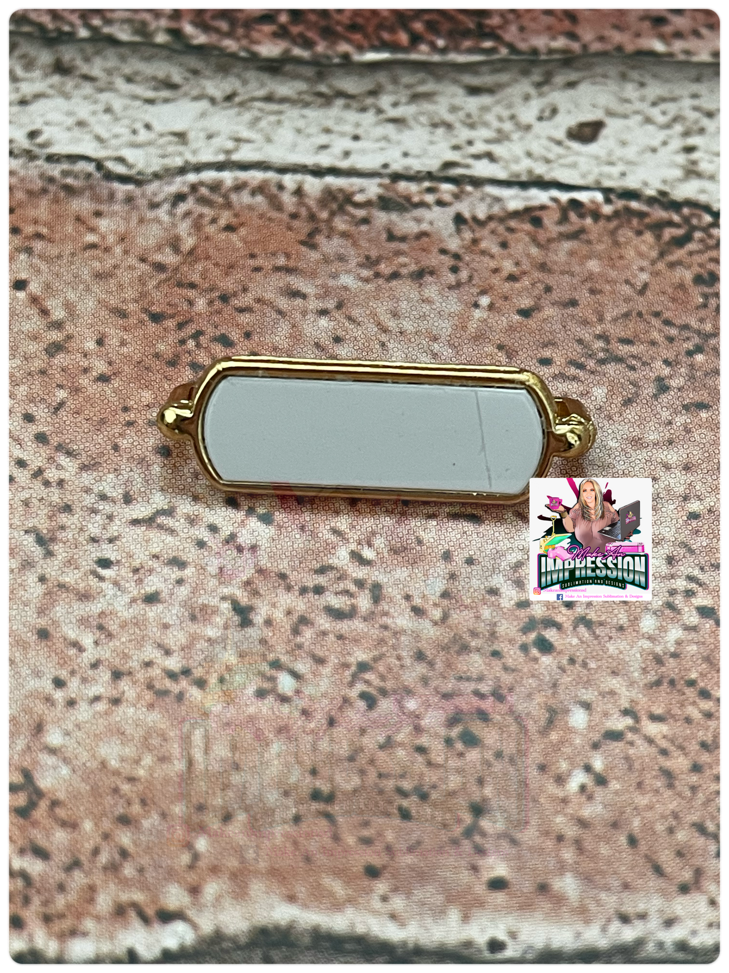 Sublimation Blank Watch Band Charm