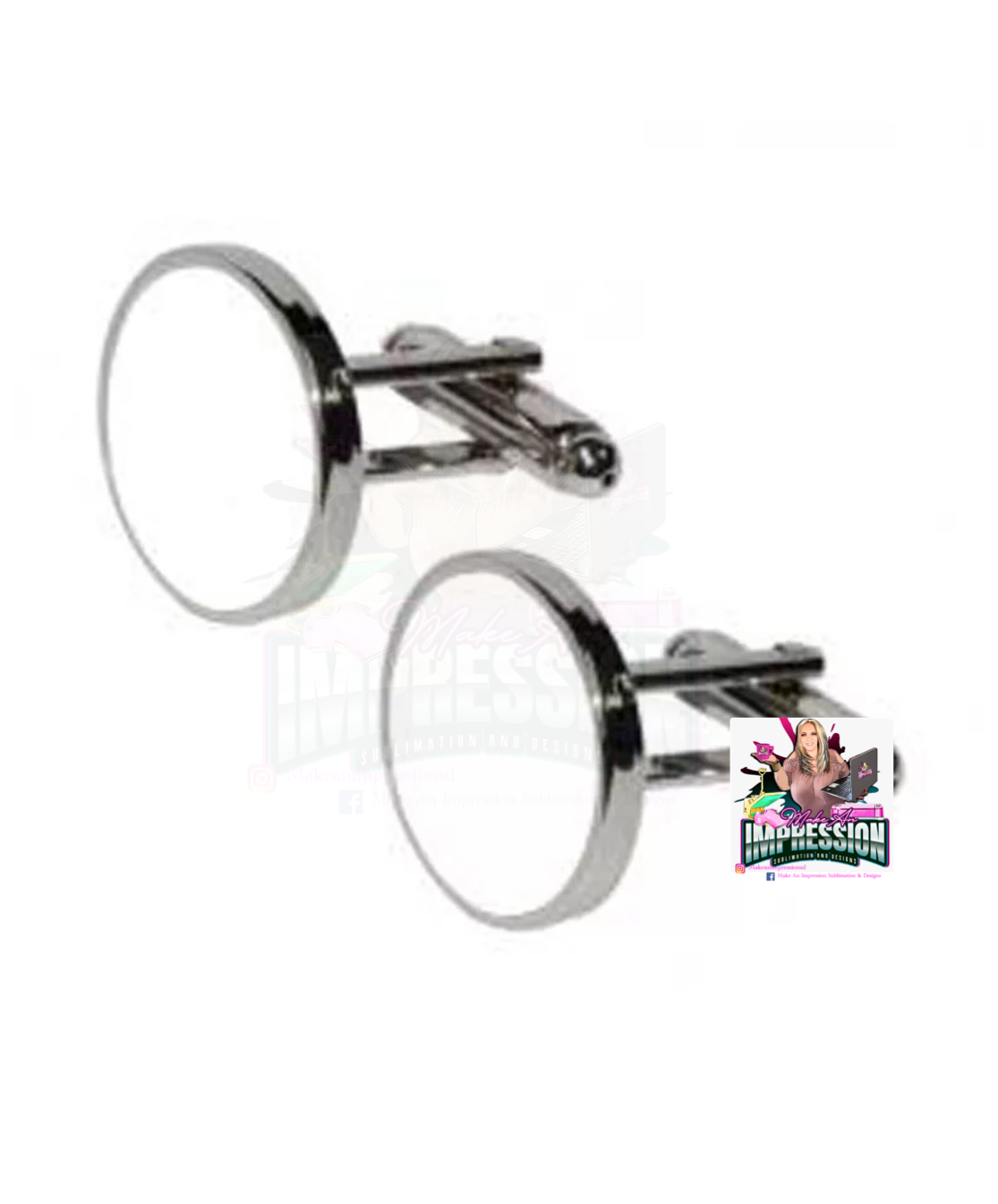 Sublimation Blank Cuff Link