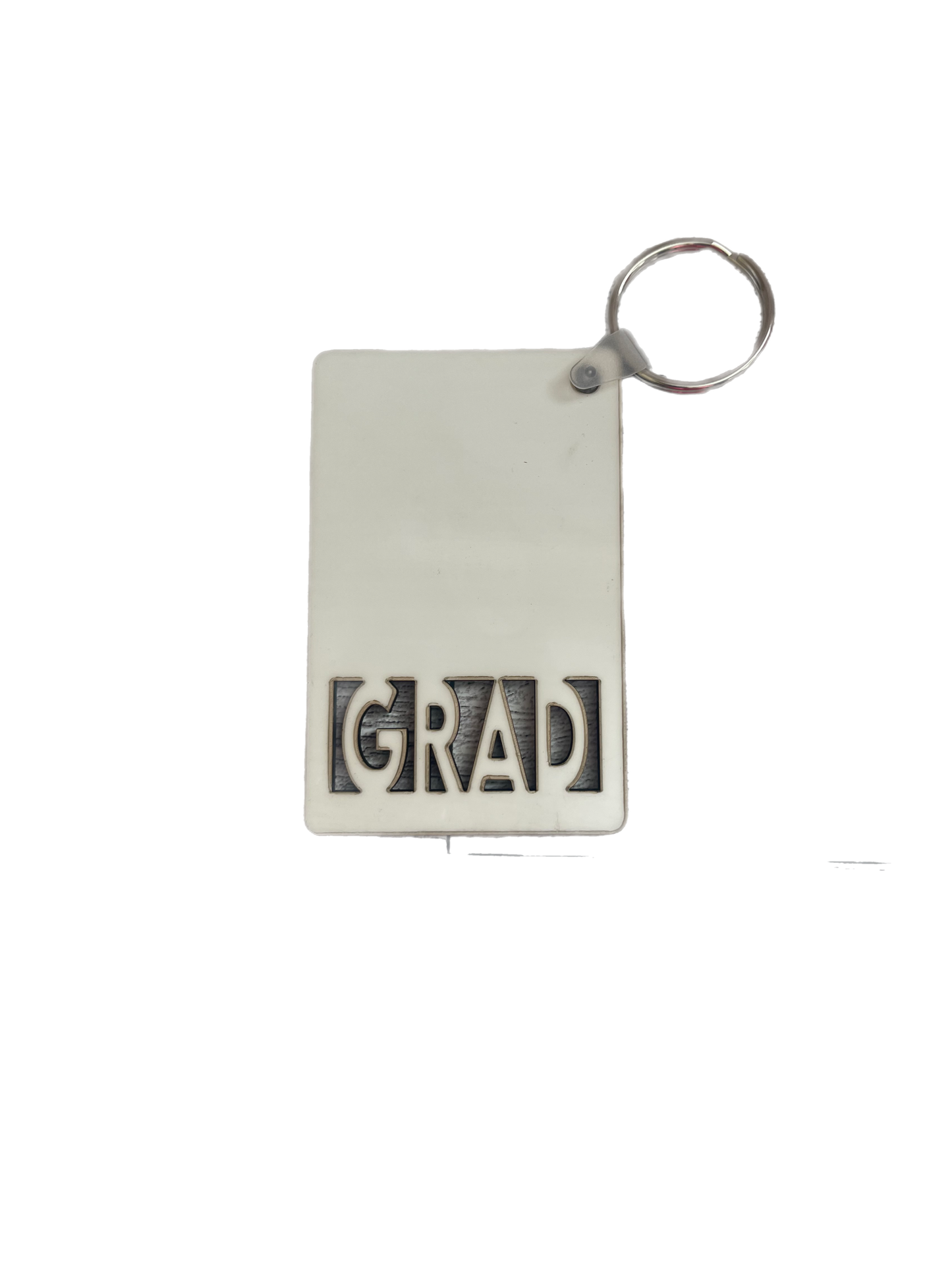 Sublimation Blank Grad MDF Keychain