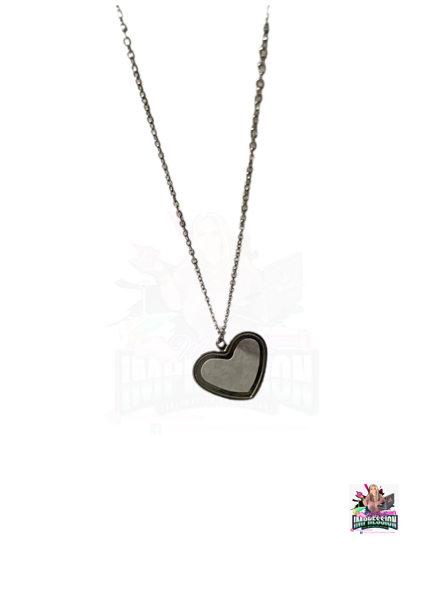 Sublimation Blank Necklace