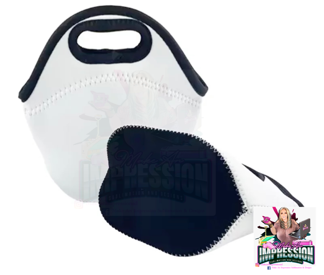 Sublimation Blank Neoprene Lunch Tote