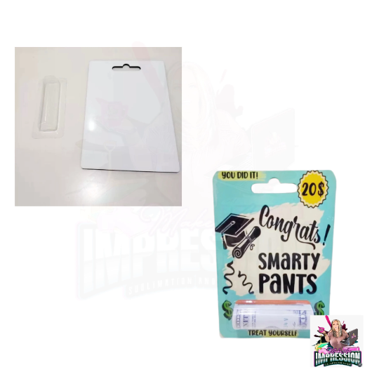 Sublimation Blank MDF Money Gift Card Holder