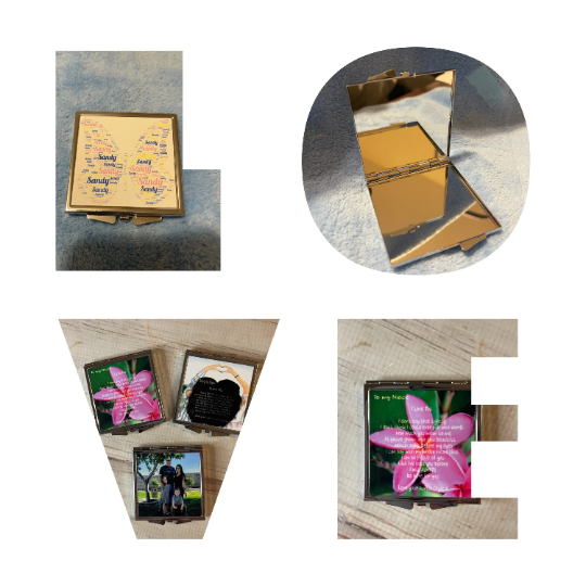 Sublimation Pocket Mirror