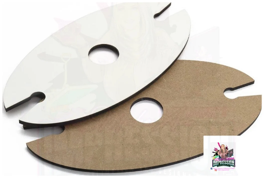 Sublimation Blank MDF Wood Oval Wine Glass Holder