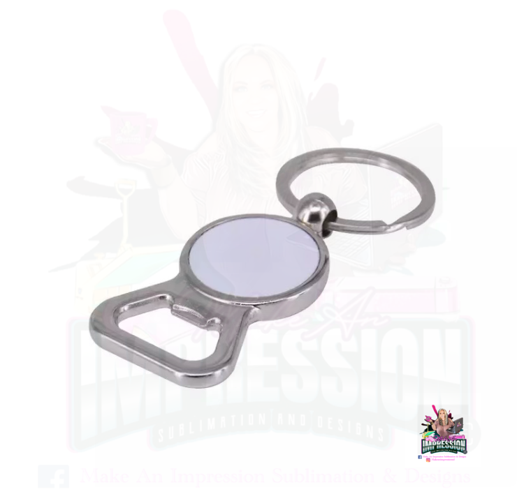 Sublimation Blank Keychain Bottle Opener