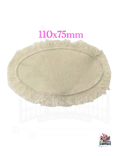 Sublimation or Vinyl Blank Hat Patch