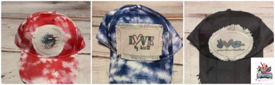 Sublimation or Vinyl Blank Hat Patch