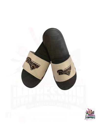 Sublimation Blank Slide Sandals White