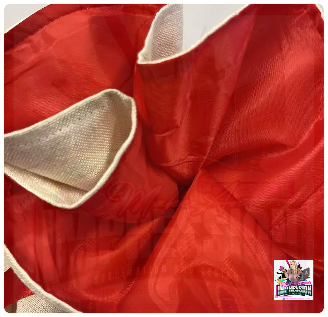 Sublimation Blank Santa Bag