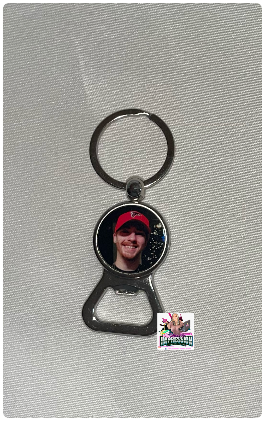 Custom Bottle Opener Keychain