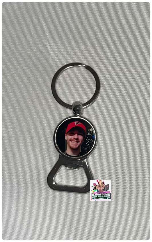 Custom Bottle Opener Keychain