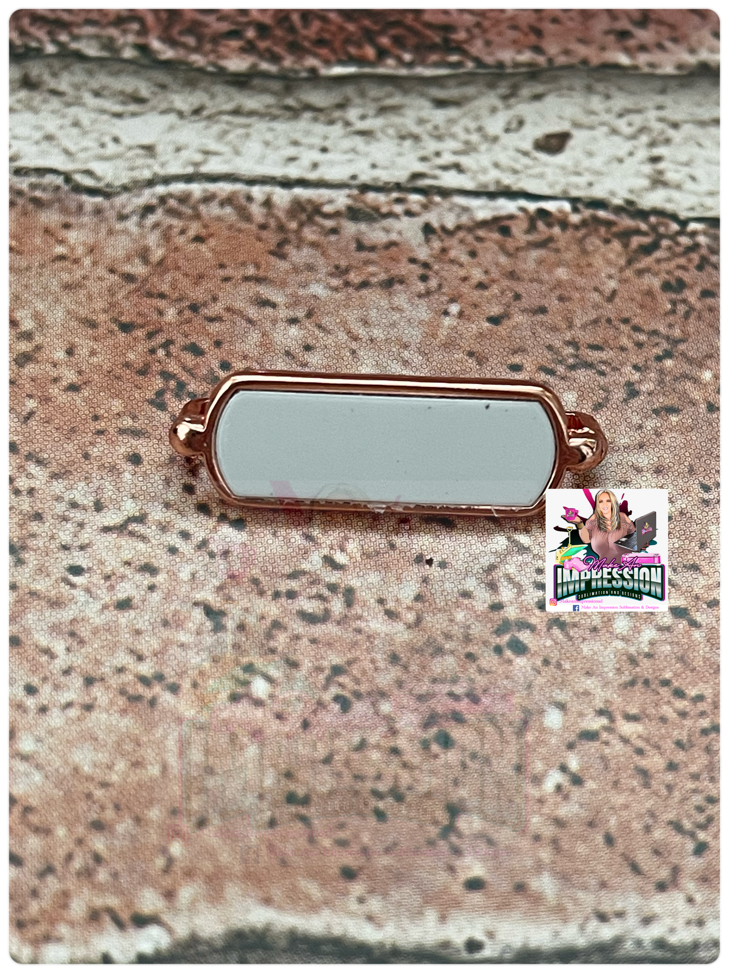 Sublimation Blank Watch Band Charm