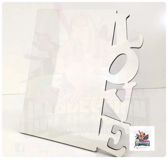 Sublimation Blank MDF Love Frame